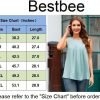 Women's Dressy Chiffon Blouses Crew Neck Sleeveless Tunic Tops Office Cute Work Shirts 2024 Summer Casual Tank Tops