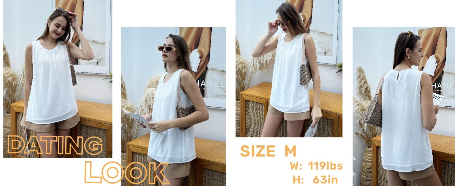 Chiffon Tank Top