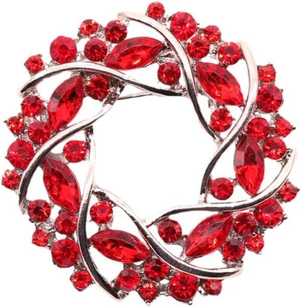 615B-SUCqpL._AC_SL1000 Colorful Rhinestone Crystal Sunflower Brooch Pin for Women Dress Hat Decoration