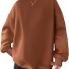 615Q23EP5RL._AC_SL1500 Women Oversized Sweatshirts Hoodies Fleece Crewneck Pullover Top Casual Fall Outfits Preppy Clothes Teen Girls 2024