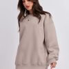 61Czz11IBOL._AC_SL1500 Women Oversized Sweatshirts Hoodies Fleece Crewneck Pullover Top Casual Fall Outfits Preppy Clothes Teen Girls 2024
