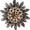 61D4ktyCYeL._AC_SL1000 Colorful Rhinestone Crystal Sunflower Brooch Pin for Women Dress Hat Decoration