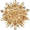 61E6FFoQZLL._AC_SL1000 Colorful Rhinestone Crystal Sunflower Brooch Pin for Women Dress Hat Decoration