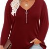 Plus Size T Shirt for Women Long Sleeve Raglan Tops Tee Shirts Color Block Top Leopard Plaid Print XL-5XL 14W-28W