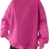 61FY0qsL-nL._AC_SL1500 Women Oversized Sweatshirts Hoodies Fleece Crewneck Pullover Top Casual Fall Outfits Preppy Clothes Teen Girls 2024