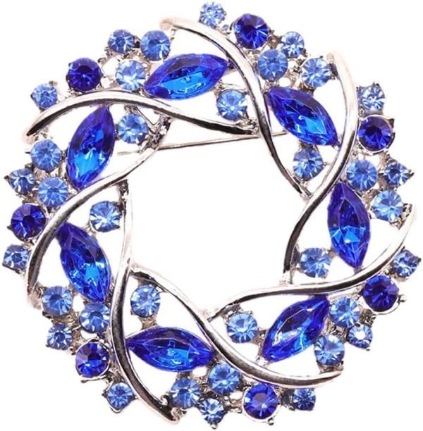 61U0ug5Ck3L._AC_SL1000 Colorful Rhinestone Crystal Sunflower Brooch Pin for Women Dress Hat Decoration