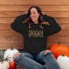 Embroidered Sweatshirt Women Halloween Sweatshirts Fall Lightweight Pullover Autumn Long Sleeve Top