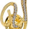 Initial Letter Brooch Pin Small Lapel Pin Tie Tack Name Personalized Gifts for Women Men Gold A-Z