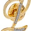 Initial Letter Brooch Pin Small Lapel Pin Tie Tack Name Personalized Gifts for Women Men Gold A-Z