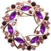 61o89wWezIL._AC_SL1000 Colorful Rhinestone Crystal Sunflower Brooch Pin for Women Dress Hat Decoration