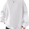 61y1QFHe5ML._AC_SL1500 Women Oversized Sweatshirts Hoodies Fleece Crewneck Pullover Top Casual Fall Outfits Preppy Clothes Teen Girls 2024