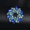 715NdadAyBL._AC_SL1000 Colorful Rhinestone Crystal Sunflower Brooch Pin for Women Dress Hat Decoration
