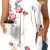 Women's Dressy Chiffon Blouses Crew Neck Sleeveless Tunic Tops Office Cute Work Shirts 2024 Summer Casual Tank Tops