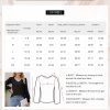 Women's Casual Long Sleeve Tops Shirred Shoulders Solid Color Knit Ribbed T Shirts Blouses