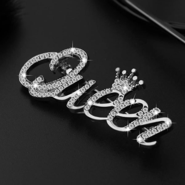 Queen Crown Brooch Pins for Women Girls