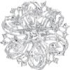 71nM6Zqo3jL._AC_SL1200 Austrian Crystal Vintage Inspired Bridal Flower Brooch Corsage