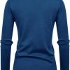 Women's High Stretchy Long Sleeve Pullover Sweater Blouse Top