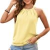 71uc4iPXZKL._AC_SL1500 Sequin Halter Tops for Women Sleeveless Dressy Sparkle Tank Camisole Tops Party Club Cocktail Vest Shirt