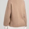 81L-ObYYgcL._AC_SL1500 Women's Crewneck Cute Sweaters 2024 Striped Colorblock Fall Winter Knitted Pullover Tops
