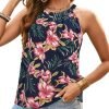 81iW1cFgLbL._AC_SL1500 Sequin Halter Tops for Women Sleeveless Dressy Sparkle Tank Camisole Tops Party Club Cocktail Vest Shirt
