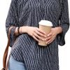 81mbatcR53L._AC_SL1500 Women's Chiffon Blouse 3/4 Sleeve Crew Neck Loose Tops Casual Blouses Shirt