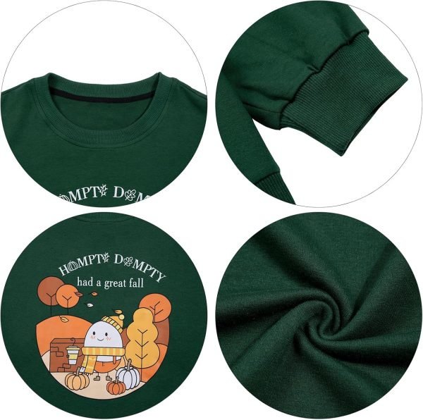 Had A Great Fall Sweatshirt Woman Pumpkin Coffee shirt Funny Autumn Top Thanksgiving Halloween Long Sleeve Tops