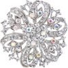 91mYzu7wKCL._AC_SL1500 Austrian Crystal Vintage Inspired Bridal Flower Brooch Corsage