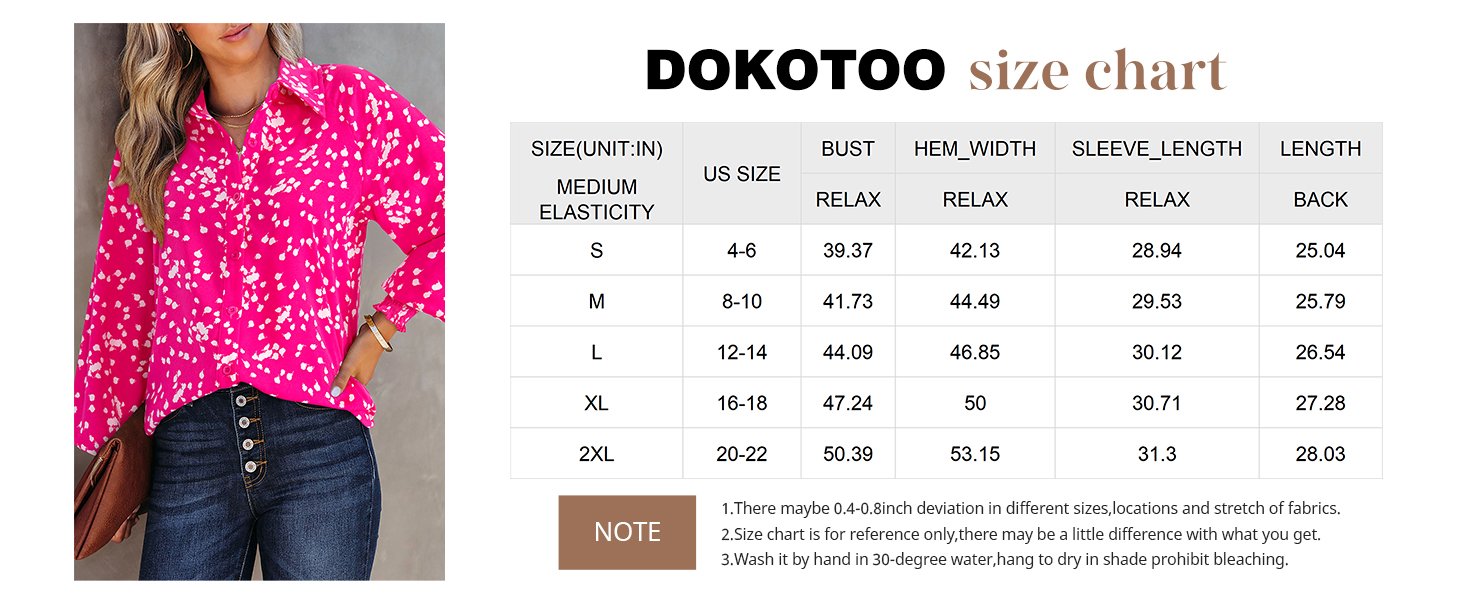 Women's Casual V Neck Tops